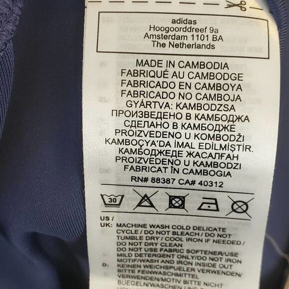 Adidas High waist athletic active workout leggings size large new!!! - Picture 6 of 11